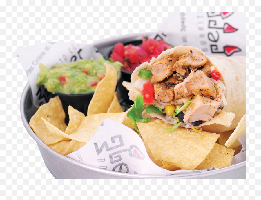 Home - 3 Pepper Burrito Co 3 Pepper Burrito Co Chicken Png,Burrito Png