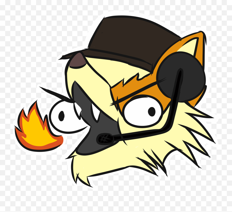 Steam Community Angery Fire Doggo - Cartoon Png,Angery Transparent