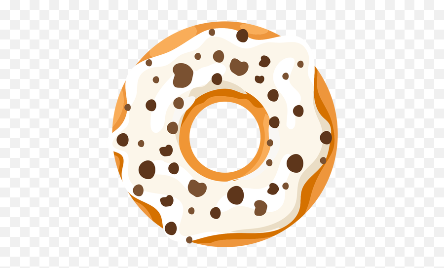 Vanilla Doughnut Illustration - Transparent Png U0026 Svg Vector Circle,Donut Transparent Background