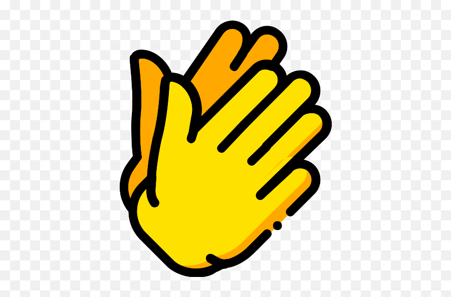 Clapping Png Icon - Palmas Png Preto E Branco,Clapping Png