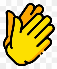 Clapping Png Icon - Palmas Png Preto E Branco,Clapping Png