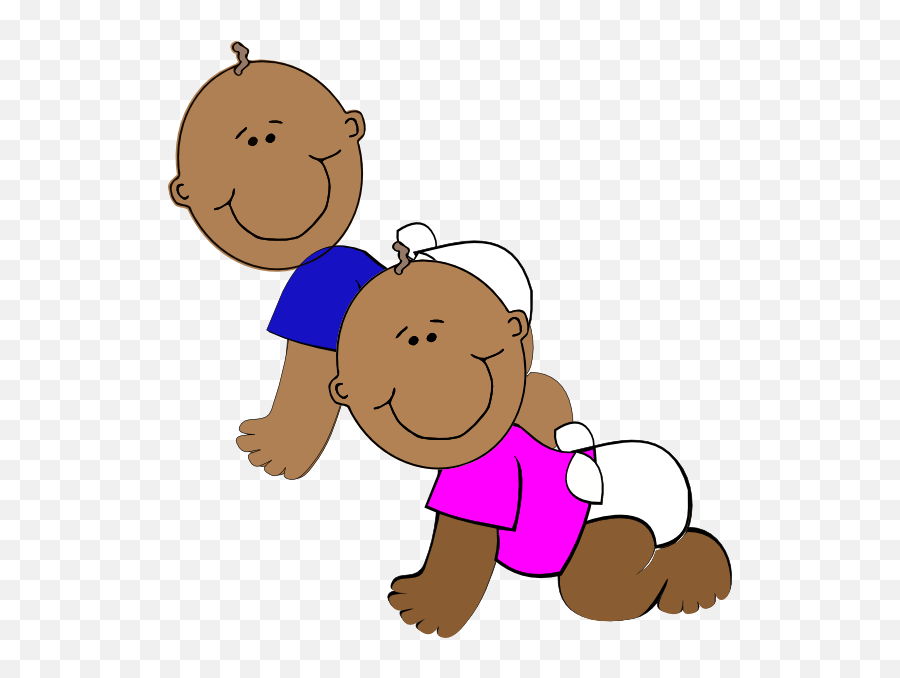 African - Baby Boy Clip Art Png,Twins Png