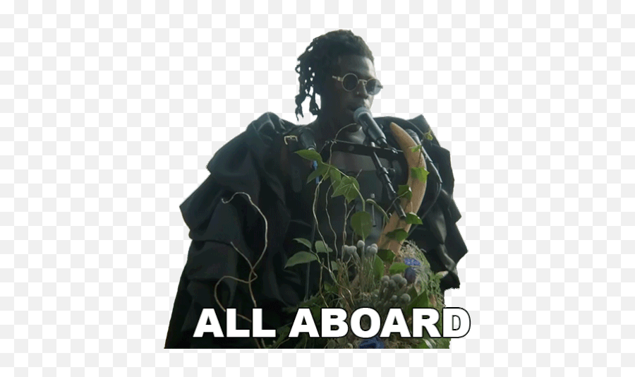 All Aboard Moses Sumney Sticker - All Aboard Moses Sumney Png,Icon Of Moses
