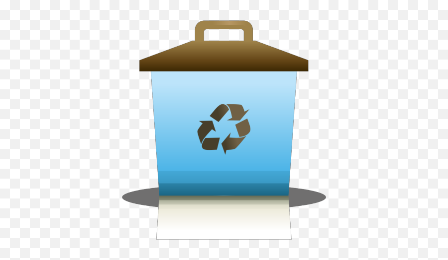 Blue Recycling Container Png Svg Clip Art For Web Recycle Bin Icon