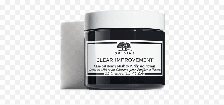 Origins Clear Improvement Charcoal Honey Mask To Purify - Origins Clear Improvement Charcoal Honey Png,Honey Transparent