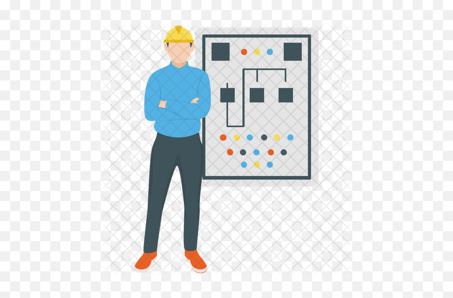Electrical Engineer Icon - Electrical Engineer Icon Png,Electrical Png