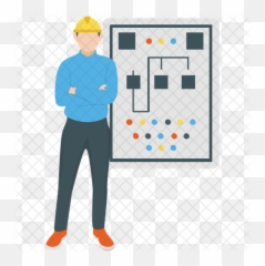 Electrical Engineer Icon - Electrical Engineer Icon Png,Electrical Png