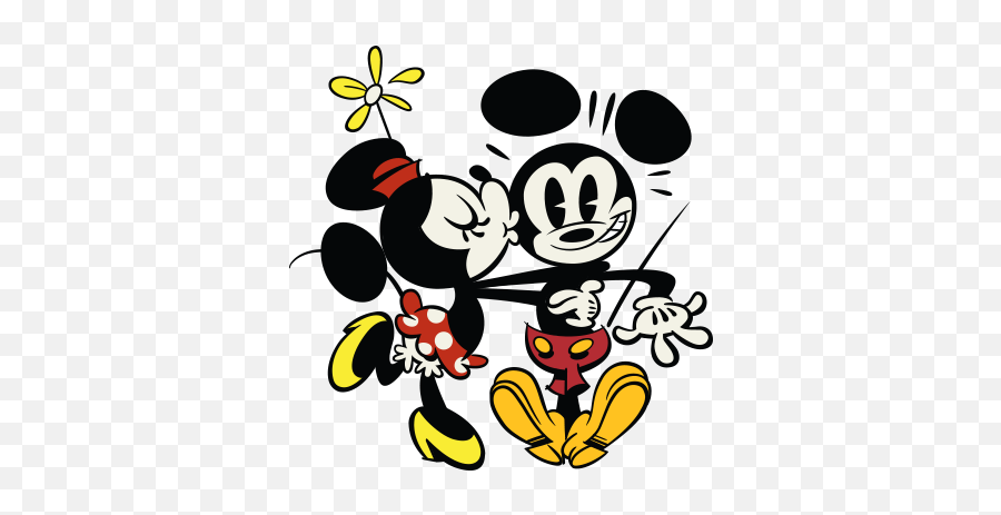 Mickey Minnie Artwork 5 - Mickey U0026 Minnie Png Full Size Mickey Mouse Serie Disney Channel,Minnie Png