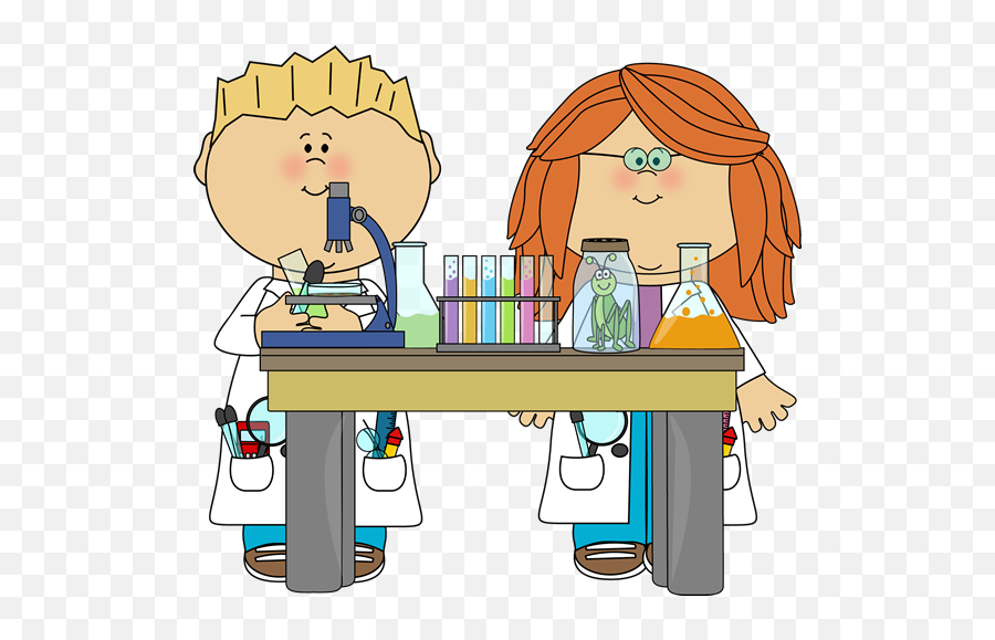 Library Of Kids With Science Clipart - Kids Science Clipart Png,Scientist Clipart Png