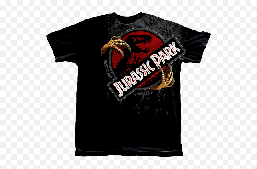 Jurassic Park Universal Studios U2013 Clack Industries - Active Shirt Png,Universal Studios Logo Png
