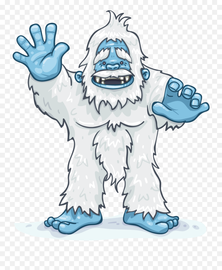 Download The Yeti Abominable Snowman - Yeti Clipart Transparent Png,Abominable Snowman Png