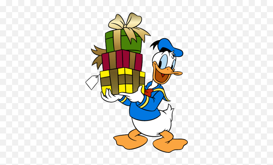 Donald Duck Christmas Clipart Png Daisy