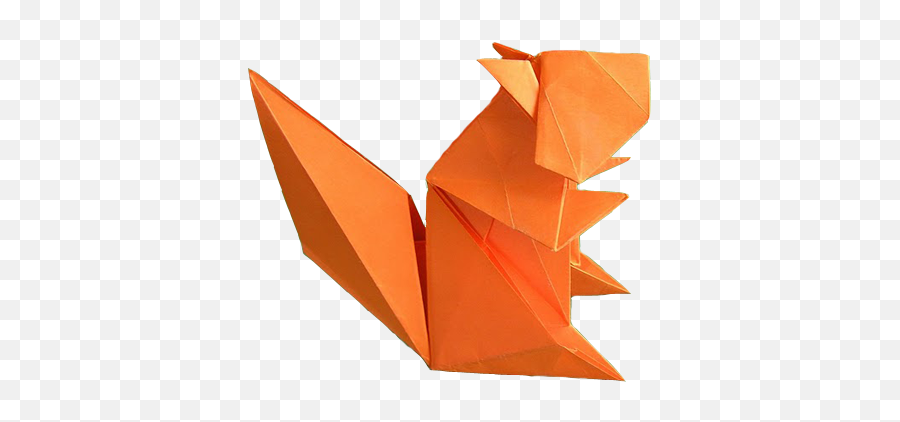 Download Origami Squirrel Png Image For - Origami With Transparent Background,Squirrel Transparent Background