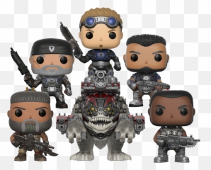 Download Gears Of War - Funkos PNG Image with Pop