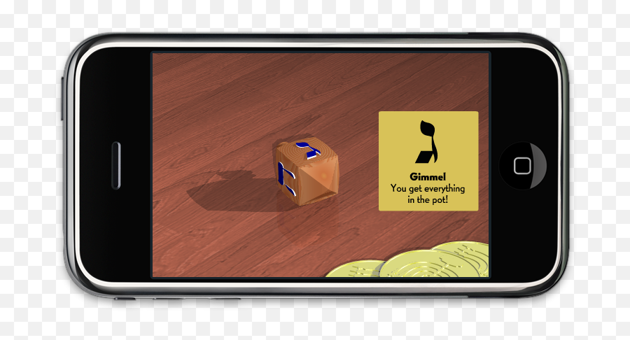 Iphone With Igevalt Dreidel App - Iphone Png,Dreidel Png