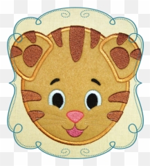 Daniel Tigers Neighbourhood Applique Machine Embroidery - Daniel Neighborhood Clipart Png,Daniel Tiger Png