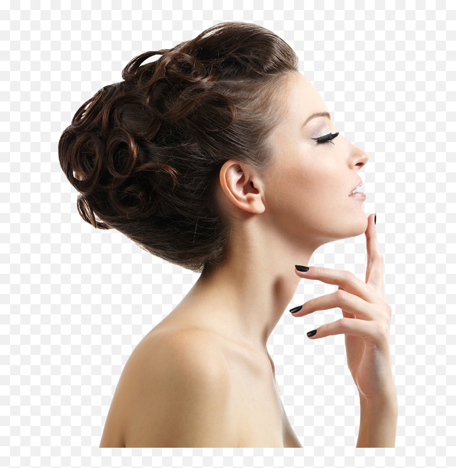 Woman Face Png Transparent Images All - Girl Side Face Png,Neck Png