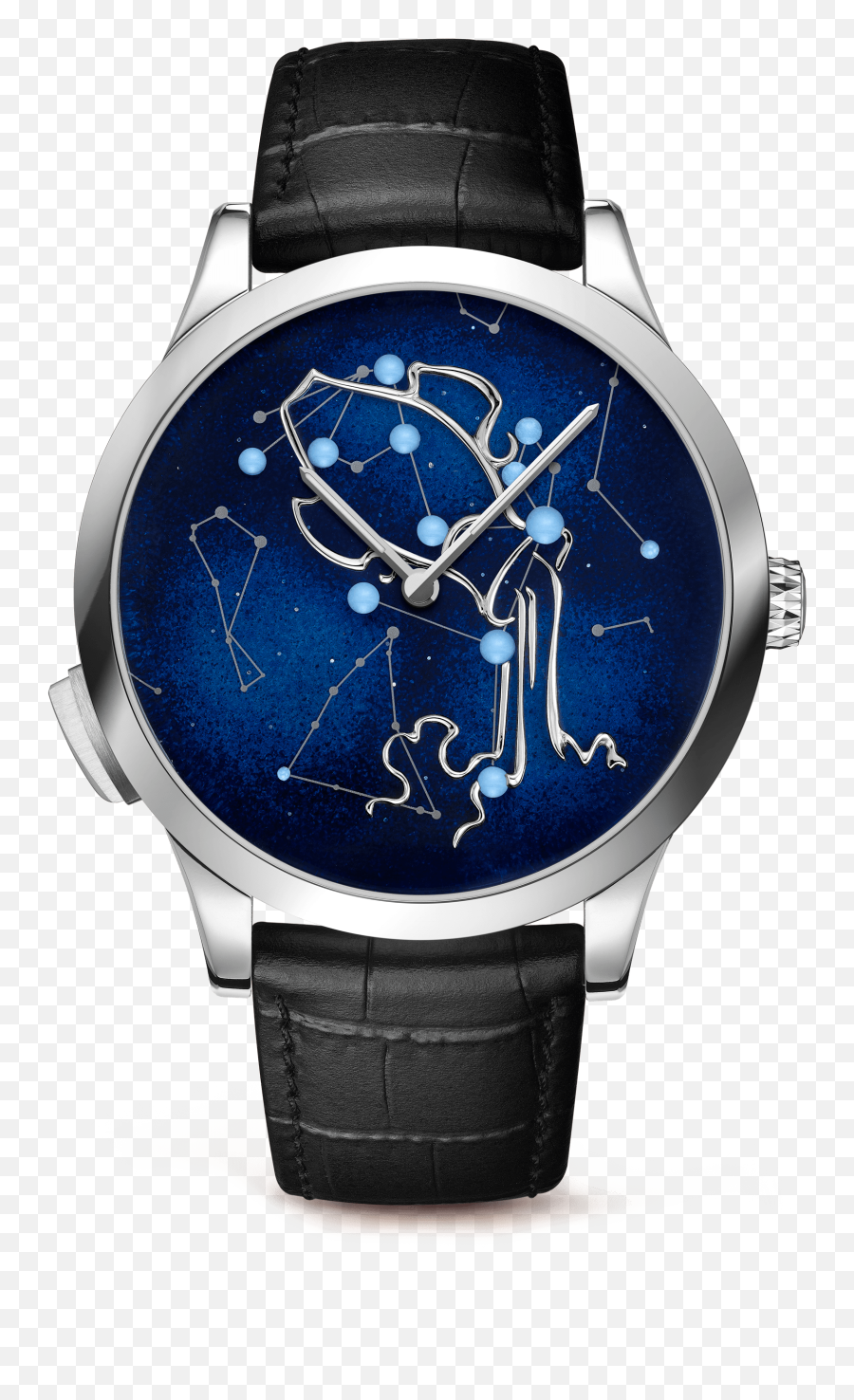 Midnight Zodiac Lumineux Aquarius Watch - Vcaro8tj00 Midnight Pont Des Amoureux Watch Png,Aquarius Png