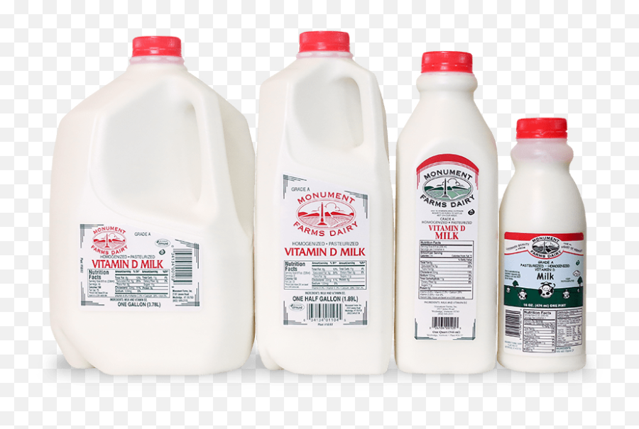 Local Whole Milk Monument Fresh Vermont Dairy Distributor - Quart Of Milk Png,Milk Jug Png