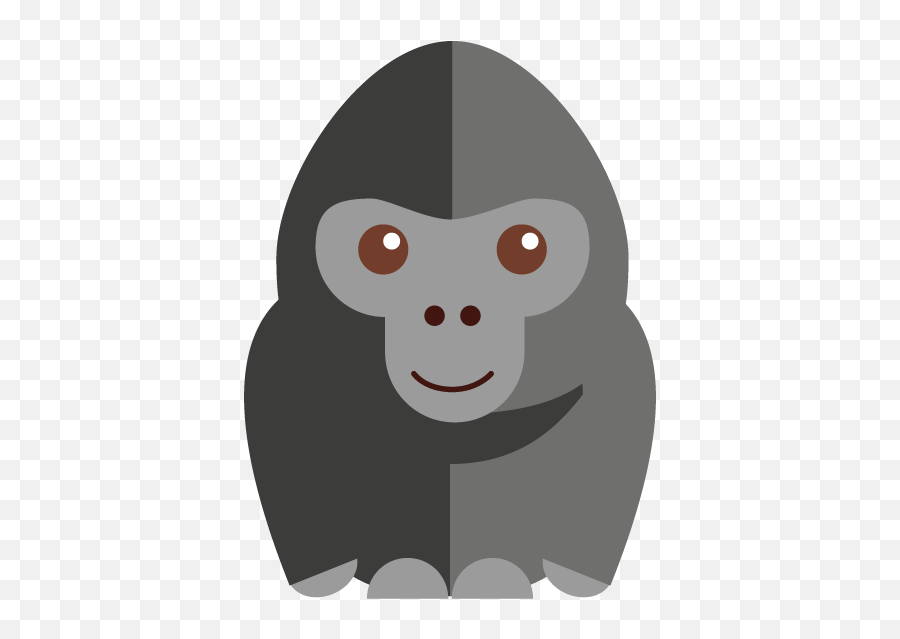 Gorilla Cartoon Orangutan Vector Graphics Image - Gorilla Gorila Kartun  Png,Gorilla Png - free transparent png images 