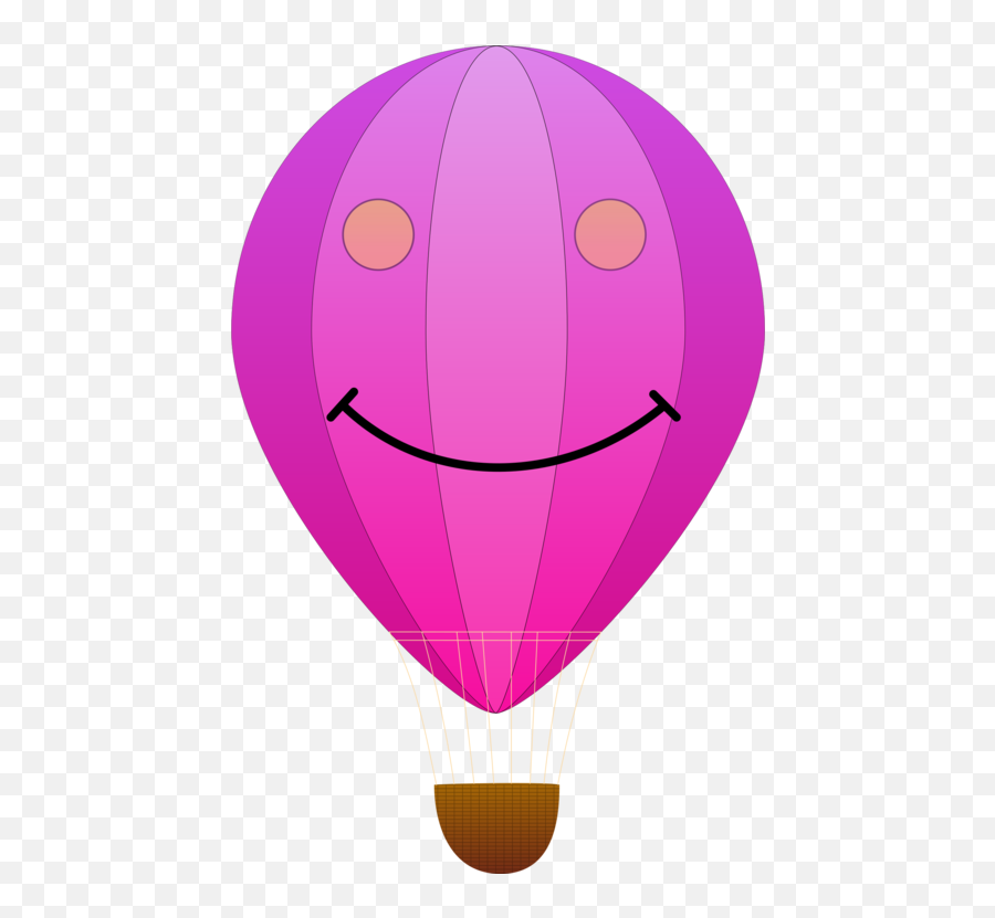 Pinkpurplehot Air Balloon Png Clipart - Royalty Free Svg Png Hot Air Balloon Clip Art,Balloon Images Png