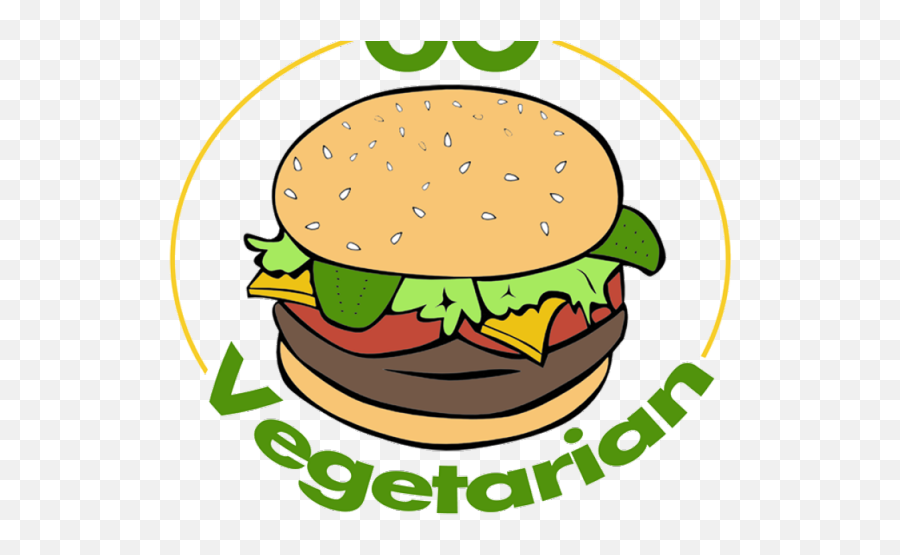 Veggie Burger Clipart Restaurant - Png Download Hamburger Clip Art,Hamburger Menu Png