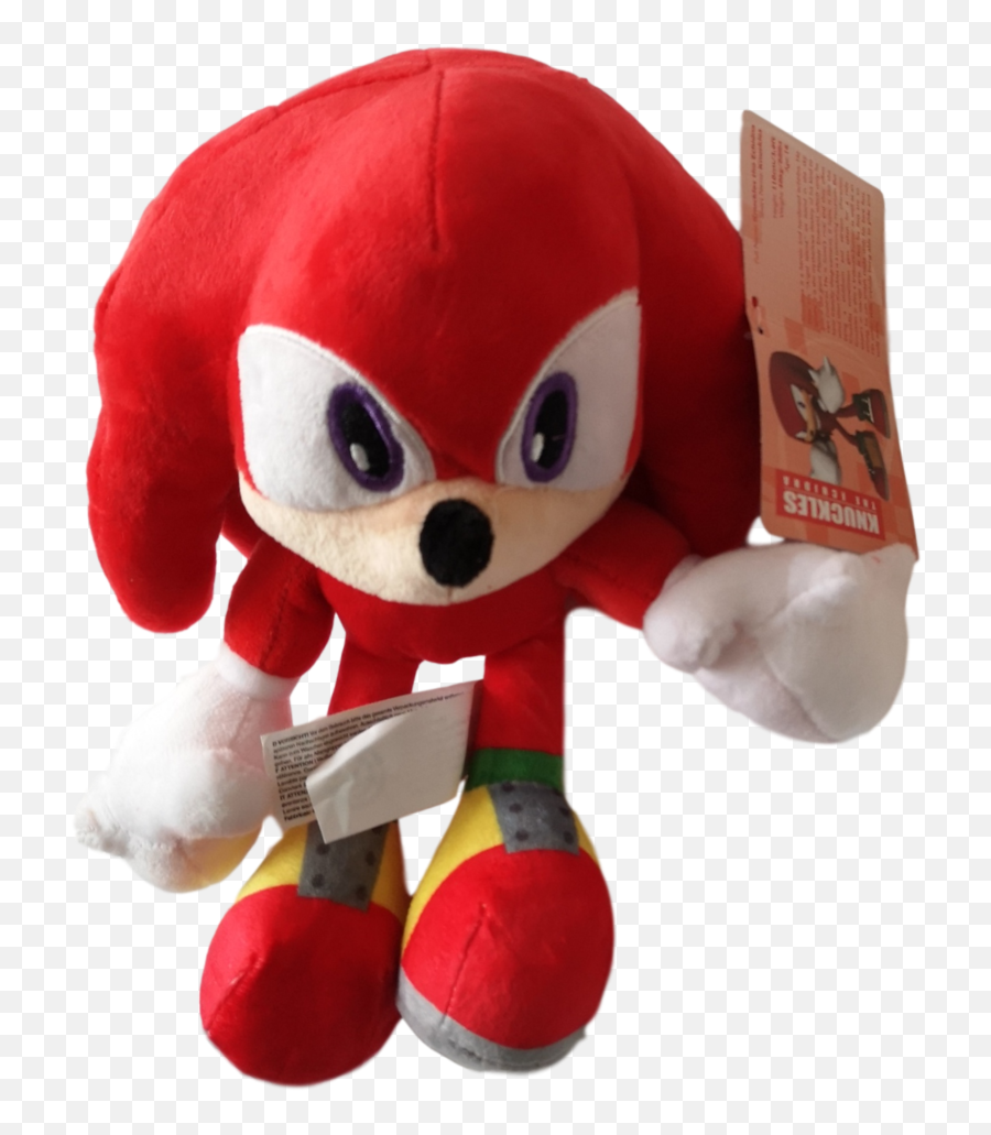 Sonic The Hedgehog Classic Knuckles 11 Plush - Stuffed Toy Png,Knuckles The Echidna Png