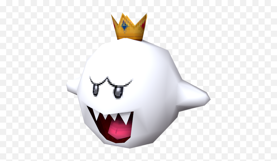 King Boo Png 5 Image - Mario 64 Ds King Boo,Boo Png