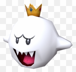 King Boo Png 5 Image - Mario 64 Ds King Boo,Boo Png