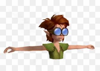 Ds Dsi - Tinker Bell Bobble Bust The Models Resource Cartoon Png,Tinker Bell Png