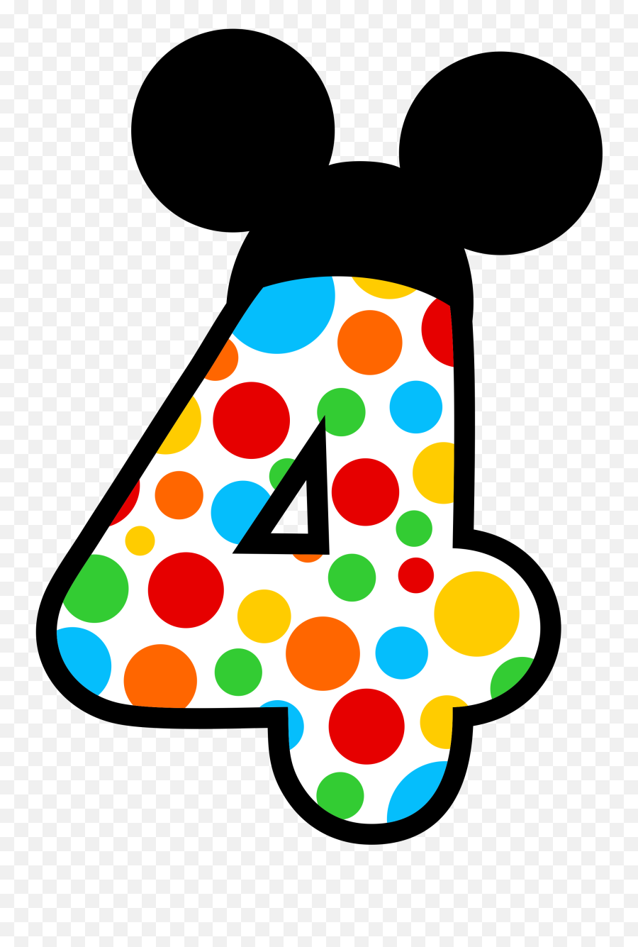 Download Ibvsnbiyfuchdr - Mickey Mouse Number 3 Clipart Png Number 6 Mickey Mouse Clipart,Mickey Mouse Clipart Png