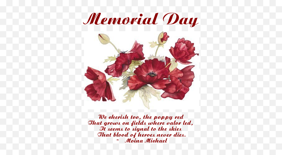 Glitter Graphics The Community For Enthusiasts - Gelincik Watercolor Png,Memorial Day Png