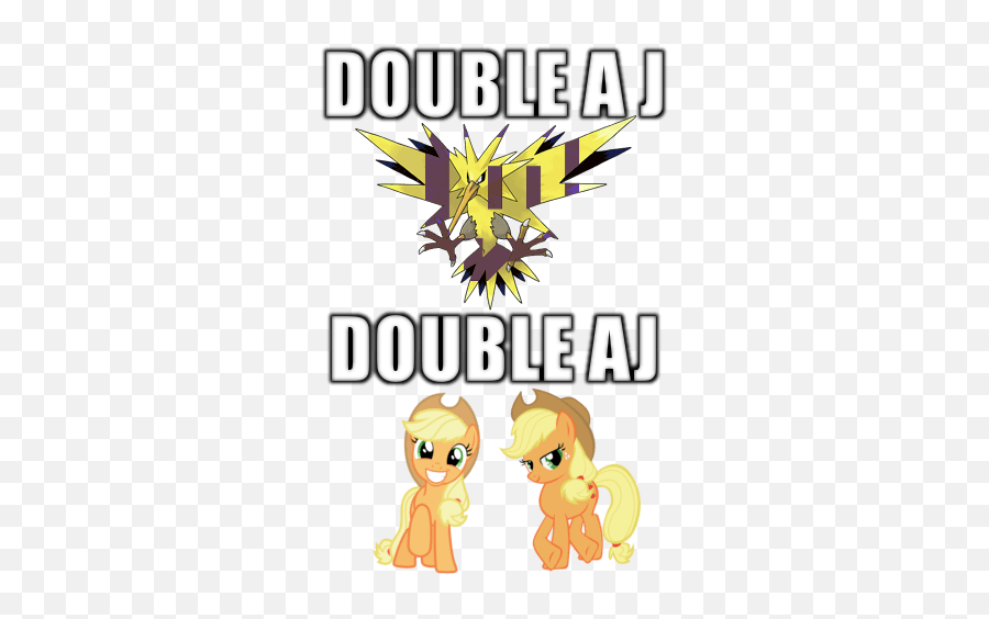 The Difference Between Tpp And Mlp - My Little Brony My Cartoon Png,Zapdos Png