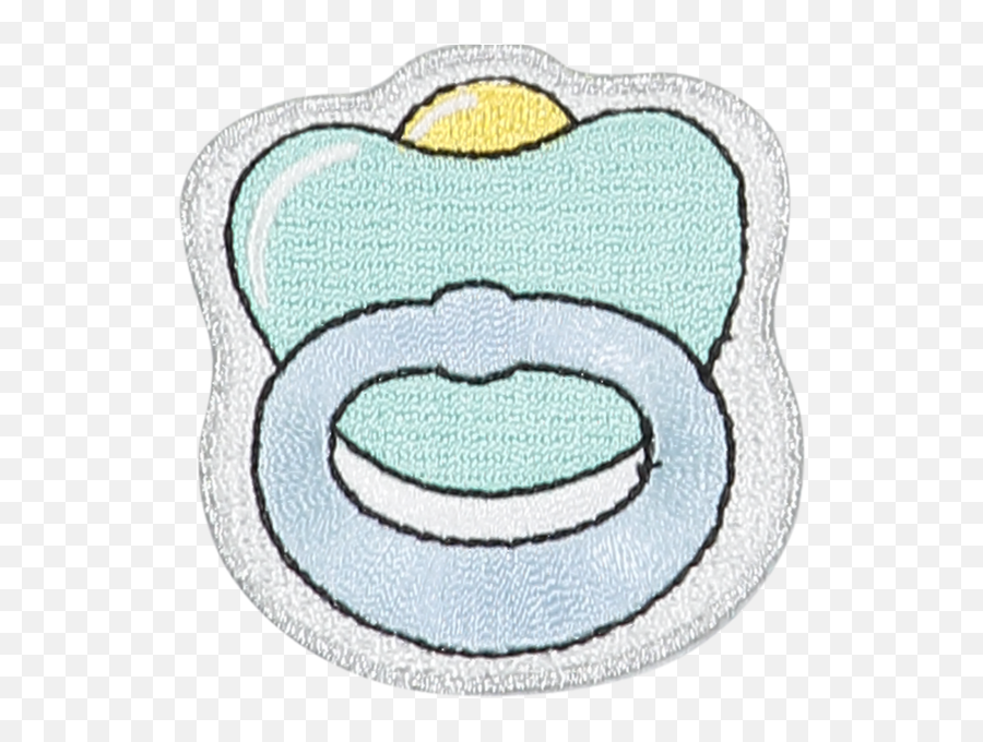 Pacifier Sticker Patch - Clip Art Png,Pacifier Png