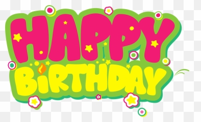 Pink Happy Birthday Clipart - Hd png