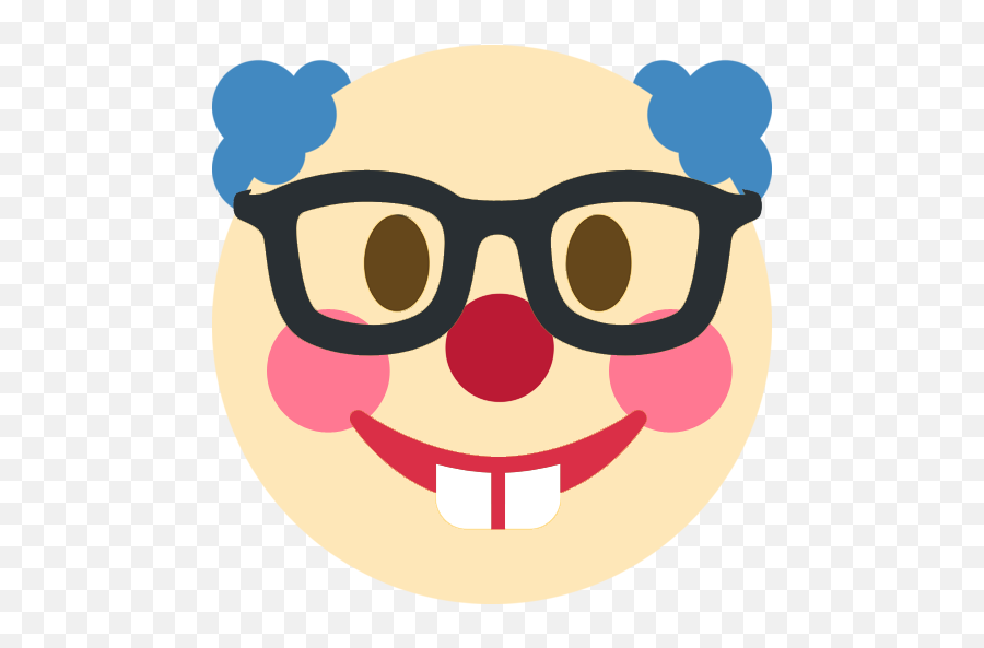 Clownnerd - Discord Nerd Emoji Png,Nerd Emoji Png