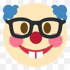Clownnerd - Discord Nerd Emoji Png,Nerd Emoji Png