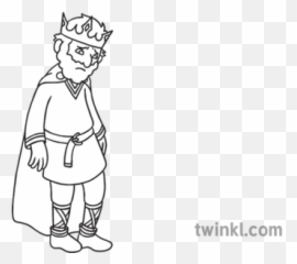Person King Being Sad Ruler Man Romanian Fairy Tale Story - Niño Bostezando Para Colorear png