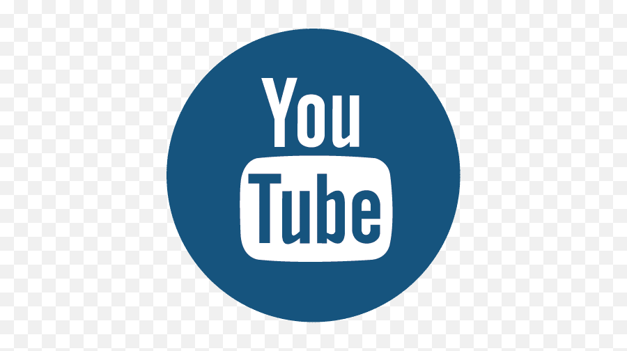 Download Youtube Logo Black Hd Png - Uokplrs Calendar Icon Dark Blue,Black Youtube Logo
