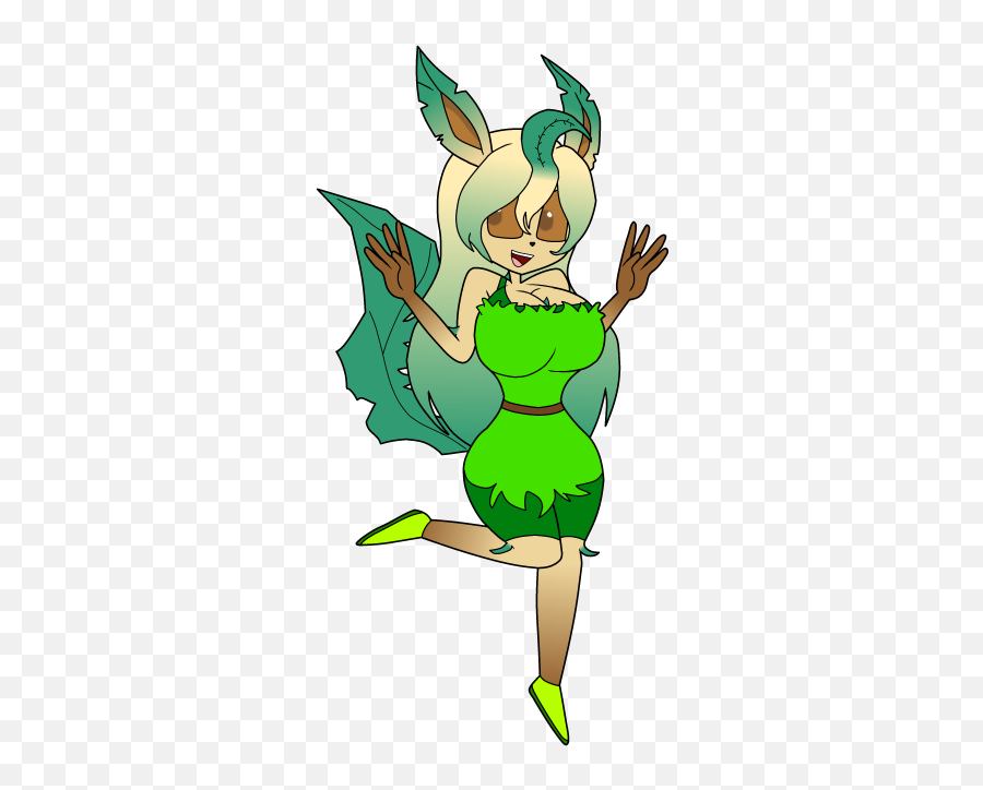 Flora Leafeon By Redryan2009 - Fur Affinity Dot Net Flora Leafeon Png,Leafeon Png