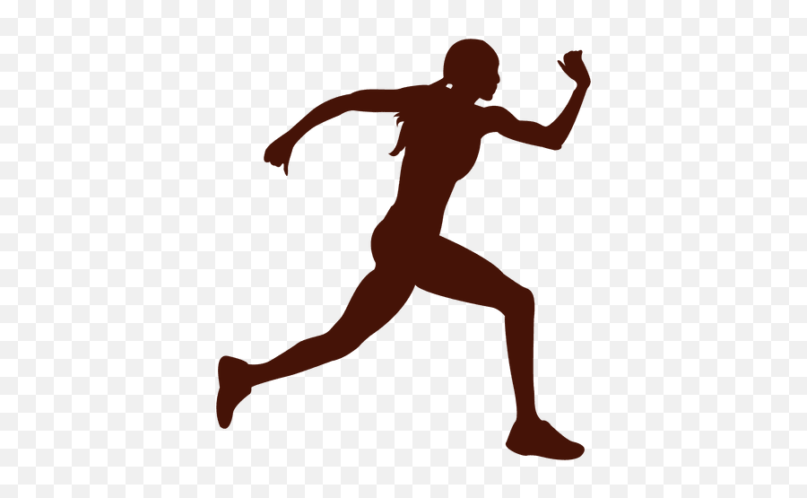 Athlete Silhouette Running - Timanfaya National Park Png,Athlete Png