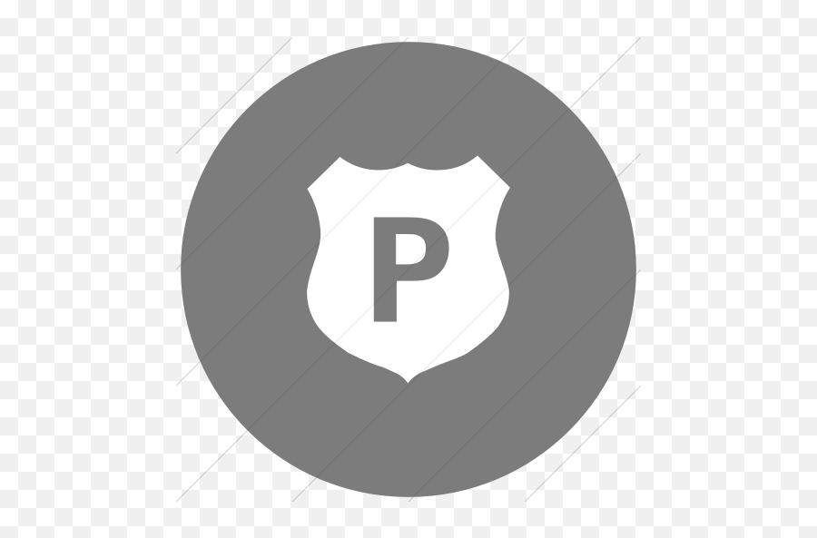 Flat Circle White - Mouse Icon Png Circle,Police Icon Png