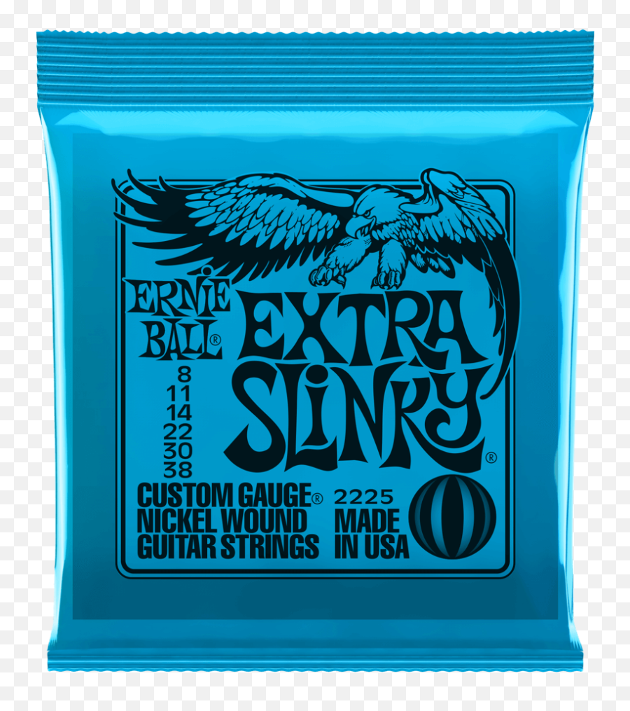 Ernie Ball Extra Slinky 2225 - Ernie Ball Extra Slinky Png,Slinky Png