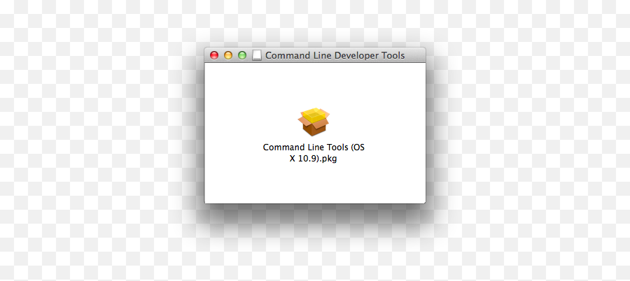Mac Xcode Command Line Tools Installation Instructions - Package Icon Png,Mac Tools Logo
