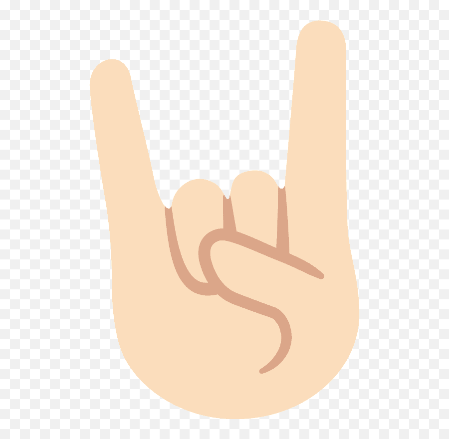 Sign Of The Horns Emoji Clipart Free Download Transparent - Sign Language Png,Horns Transparent