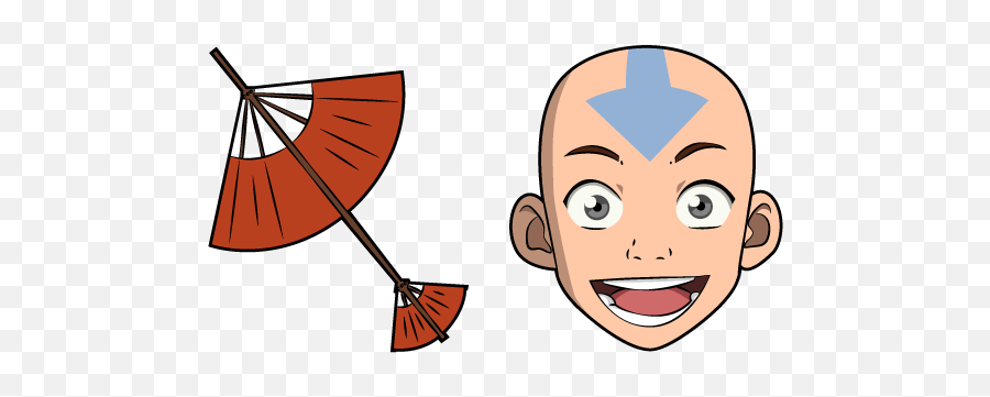 The Last Airbender Aang Cursor - Avatar The Last Airbender Cursor Png,Avatar The Last Airbender Png