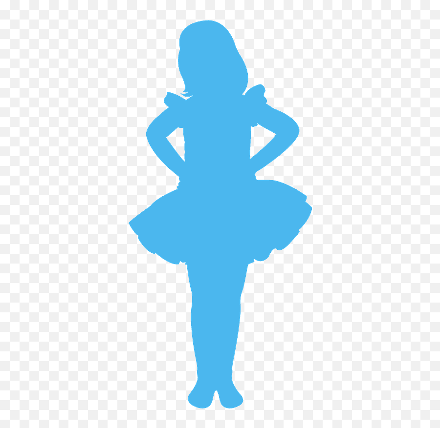 Little Girl Silhouette - Silueta De Una Niña Png,Little Girl Silhouette Png