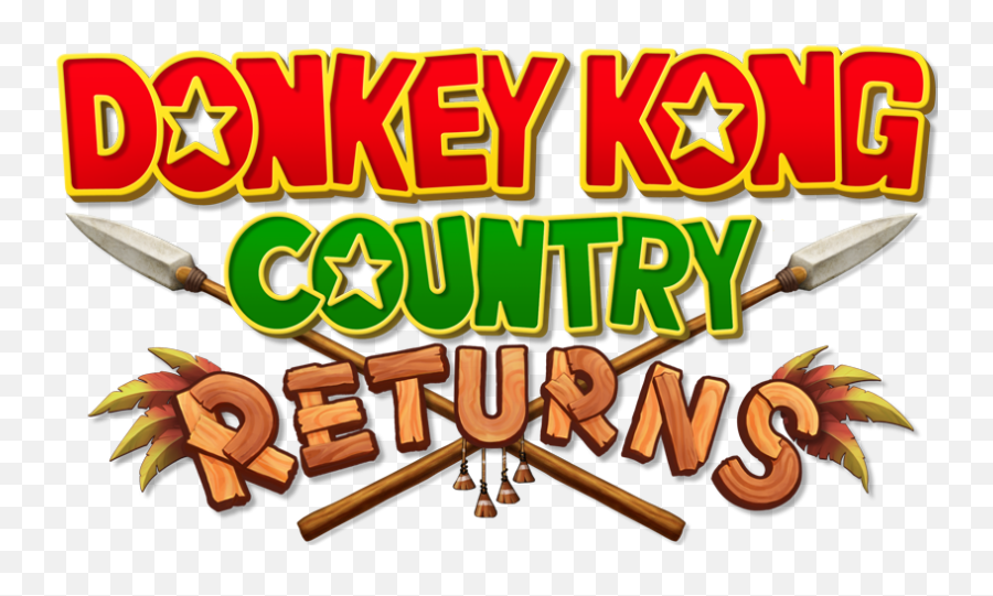 Donkey Kong - Donkey Kong Country Returns Logo Transparent Png,Donkey Kong Country Logo