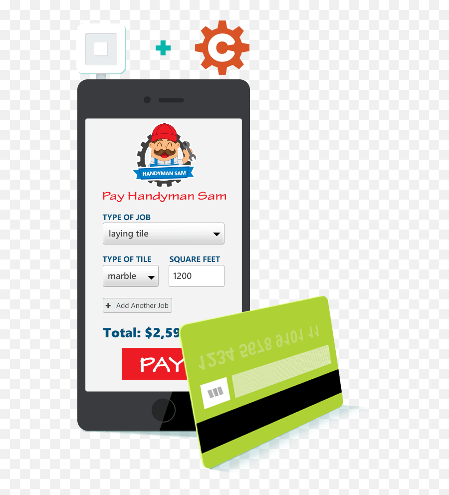 Square Payments - Smartphone Png,Square Payment Logo