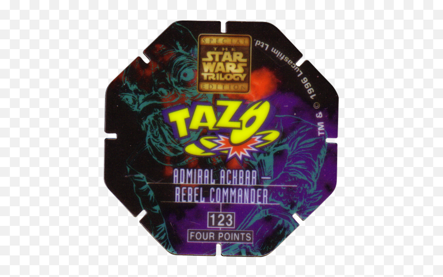 Tazos U003e Series - Star Wars Trilogy Return Of The Jedi Star Wars Png,Admiral Ackbar Png